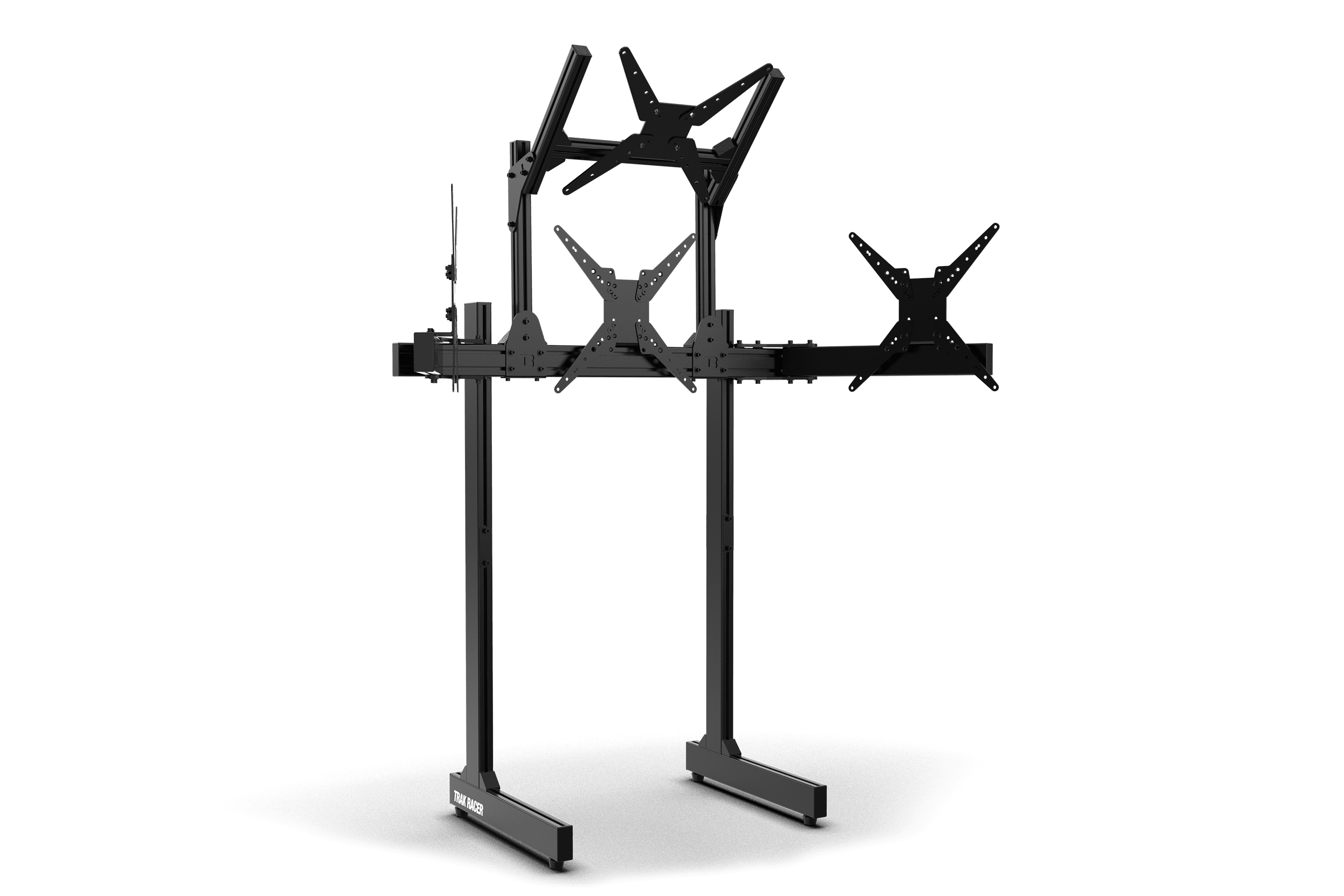 trak-racer-freestanding-quad-monitor-stand-monitorst-nder-f-r-bis-zu-45-zoll image 2