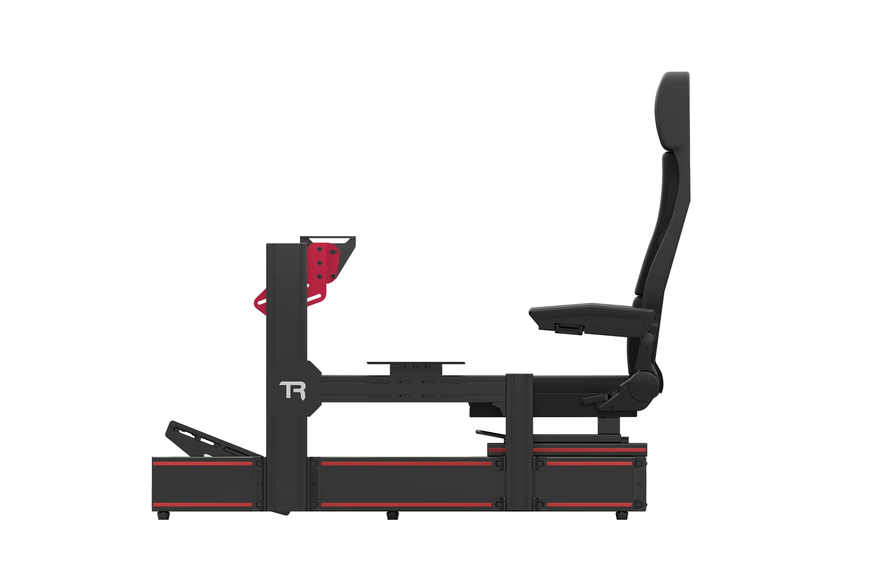 trak-racer-tr160-flight-cockpit-mit-flight-seat-alu-profil-simulator image 6