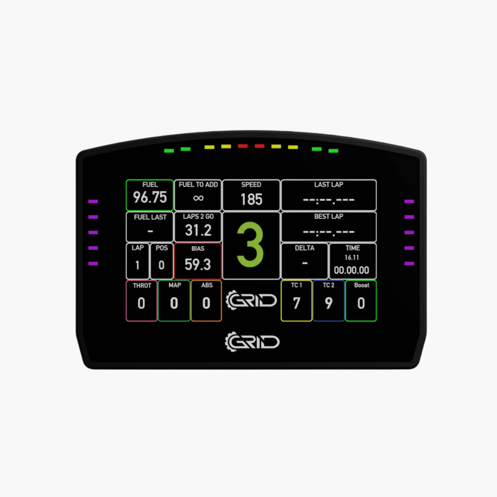grid-display-ddu-5-5-zoll-race-display-mit-rgb-leds image 1