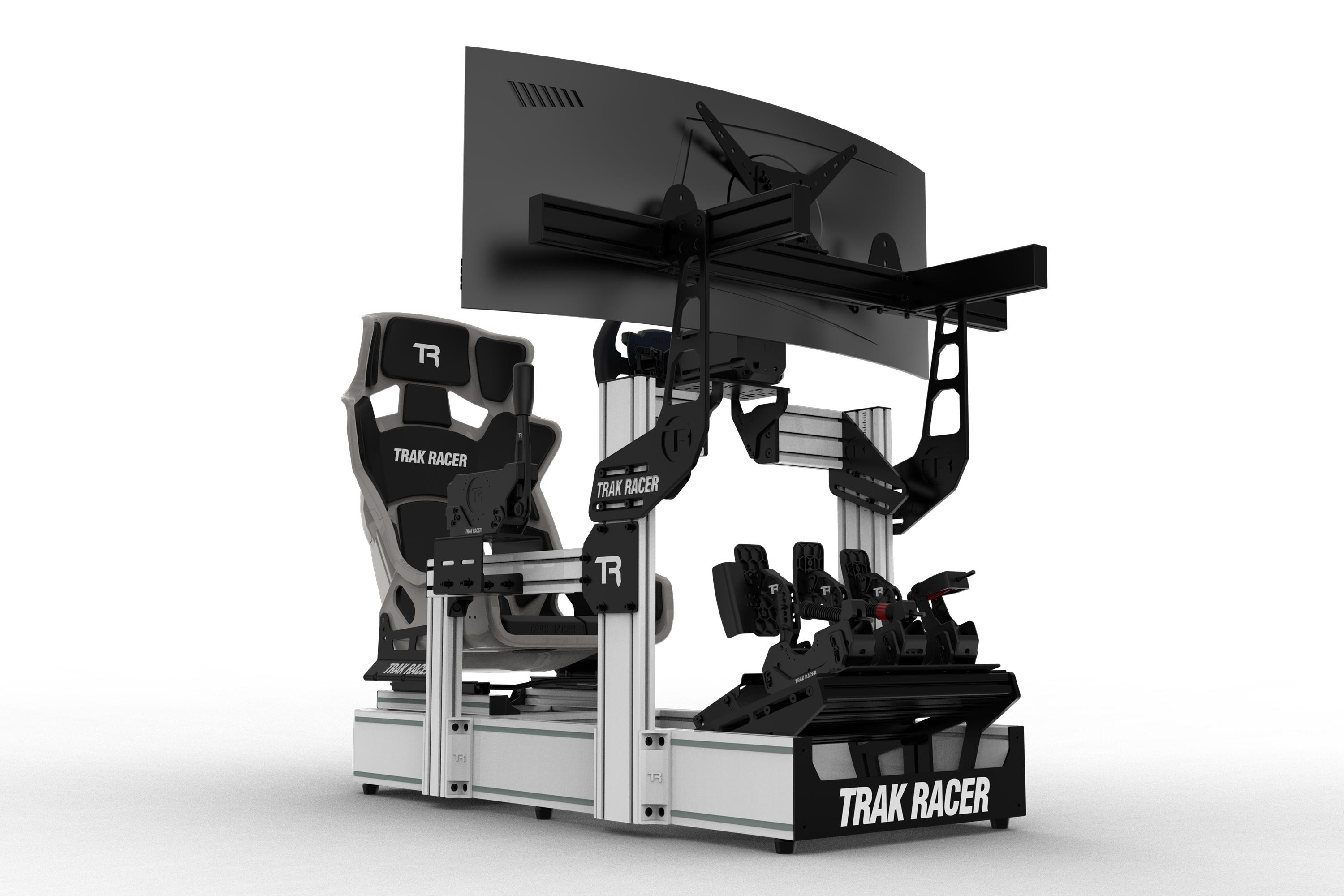 trak-racer-tr160-v5-racing-simulator-cockpit-mit-sitzschienen image 8