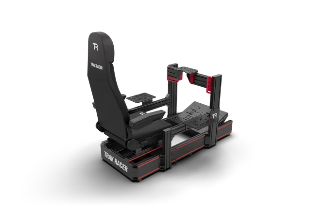 trak-racer-tr160-flight-cockpit-mit-flight-seat-alu-profil-simulator image 1