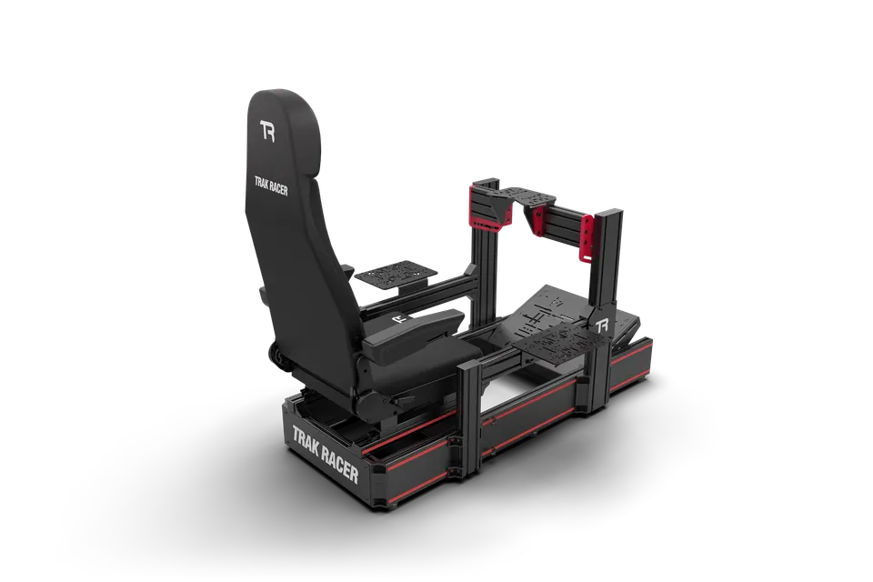 trak-racer-tr160-flight-cockpit-mit-flight-seat-alu-profil-simulator image 1