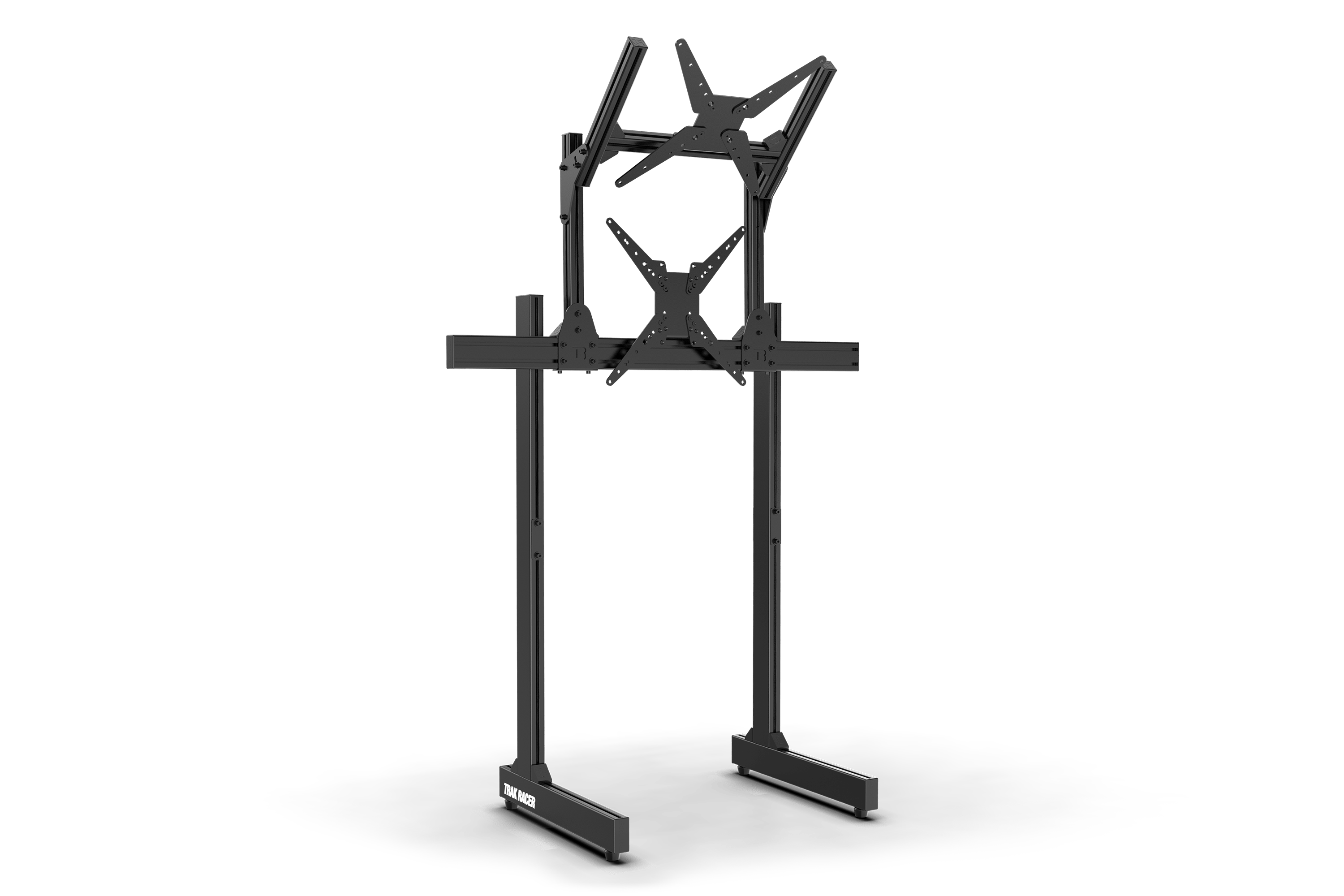 trak-racer-large-freestanding-dual-monitor-stand-f-r-bis-zu-80-zoll-display image 2