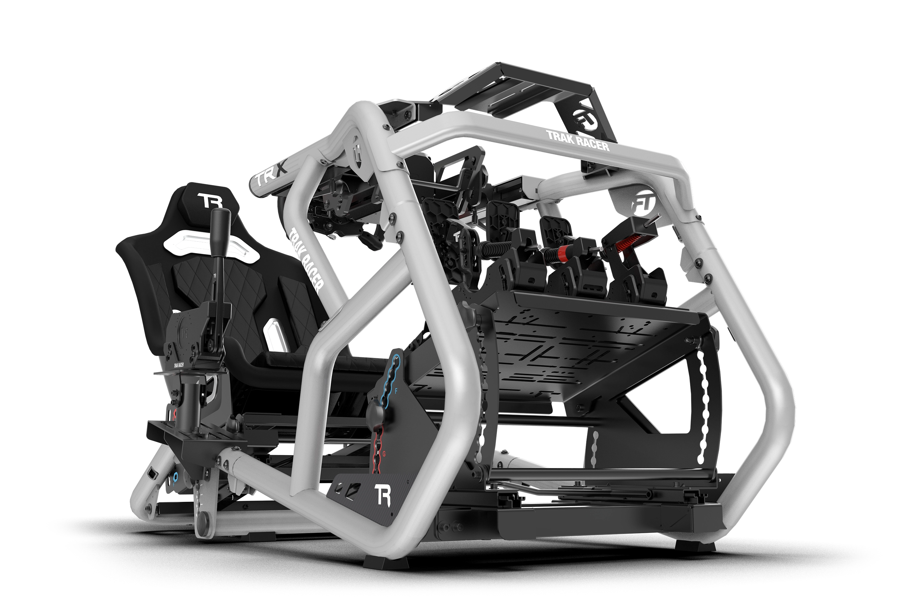 trak-racer-racing-trx-silver-arrow-racing-simulator-rig image 1