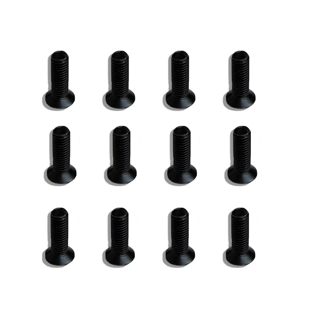 trak-racer-m8-x-25mm-flachkopf-innensechskant-schrauben-geh-rtet-10er-pack image 2