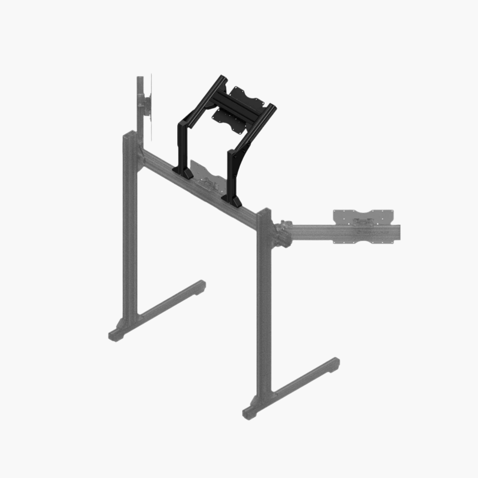 sim-lab-quad-monitor-stand-add-on-erweiterung-von-triple-auf-quad-f-r-vesa-75-10 image 3