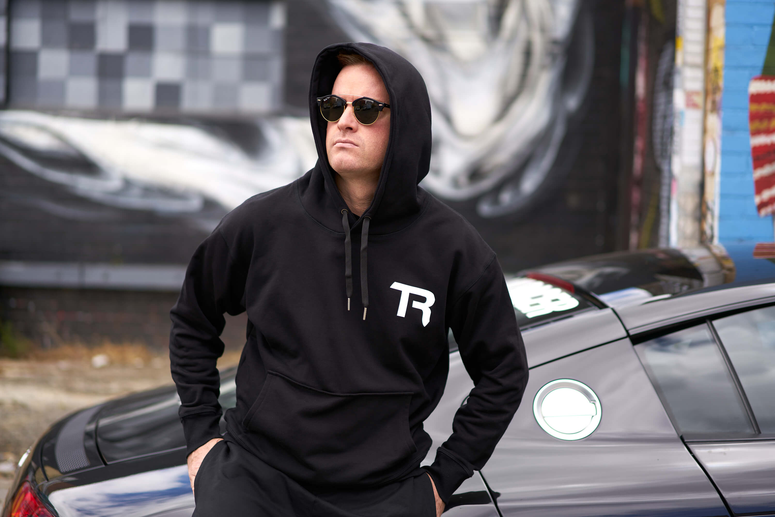 trak-racer-tr-monogrammed-cotton-hoodie-kapuzenpullover-schwarz image 3