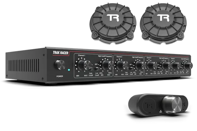 trak-racer-4ch-40w-class-d-verst-rker-mit-2-bass-shakern-low-frequency-kit image 1