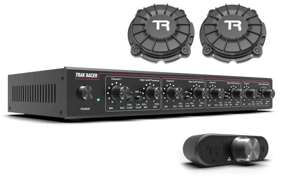 trak-racer-4ch-40w-class-d-verst-rker-mit-2-bass-shakern-low-frequency-kit image 1