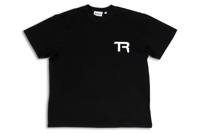 trak-racer-tr-monogramm-baumwoll-t-shirt-schwarz-relaxed-fit image 1