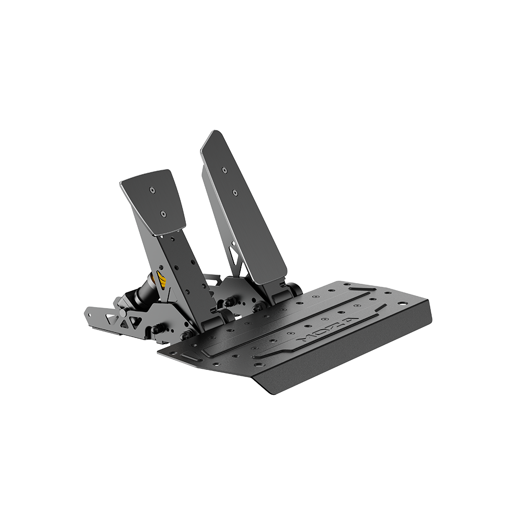moza-racing-sr-p-pedale-gas-bremse-kupplungsset-aus-stahl-mit-100-kg-drucksensor image 1