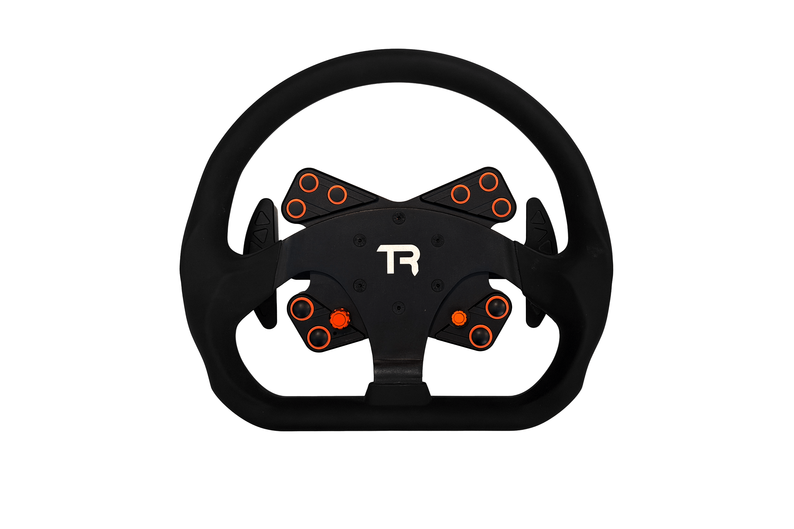 trak-racer-330mm-flat-bottom-gt-sim-racing-lenkrad-aluminium-mit-silikon-griffen image 8