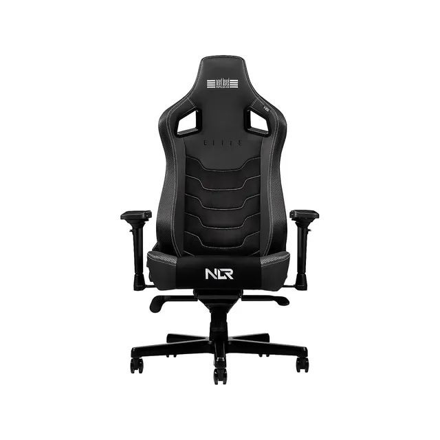 next-level-racing-elite-gaming-chair-black-leather-suede-edition-gaming-sitz image 1