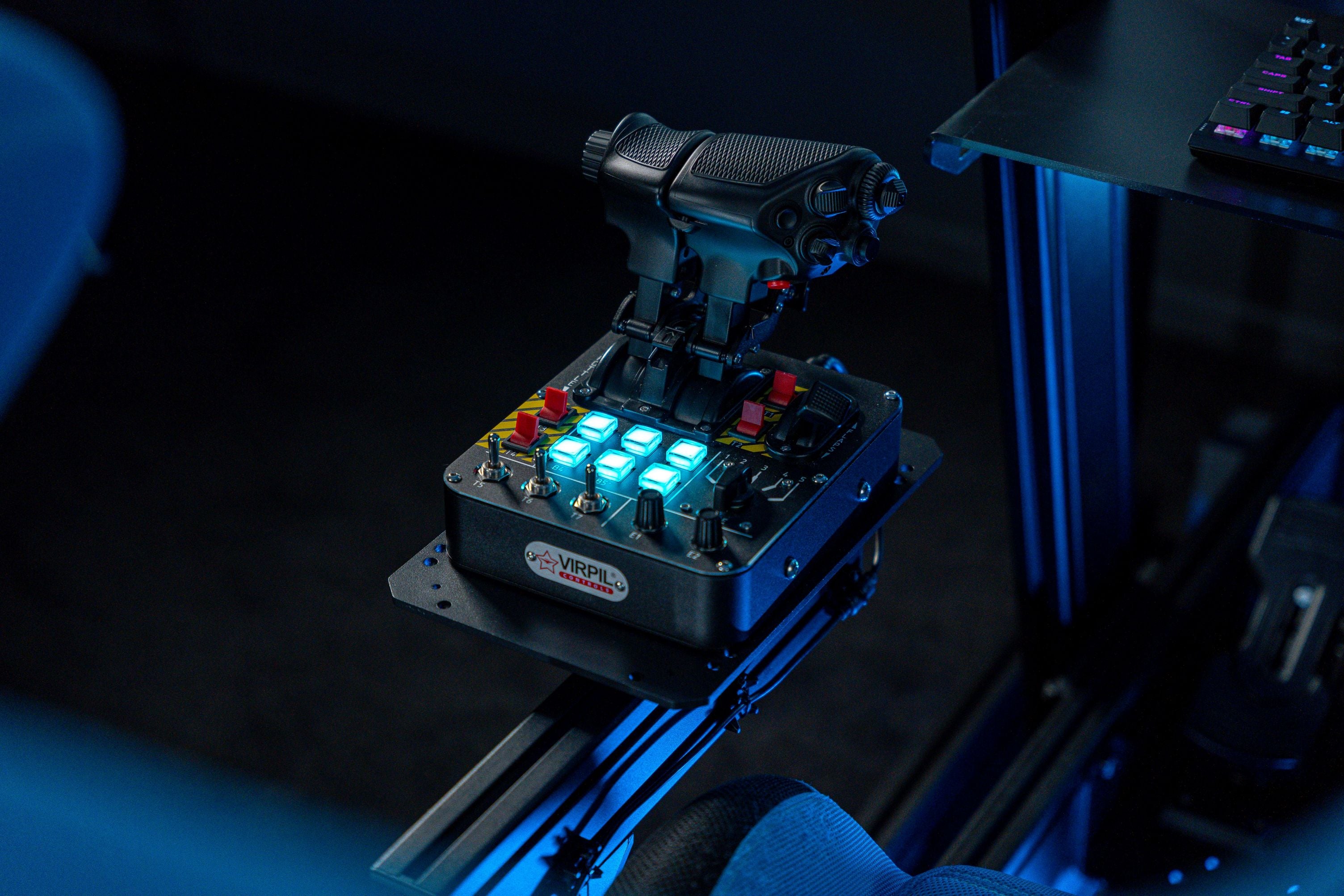 sim-lab-throttle-mount-gashebel-halterung-f-r-flugsimulator-cockpits image 2