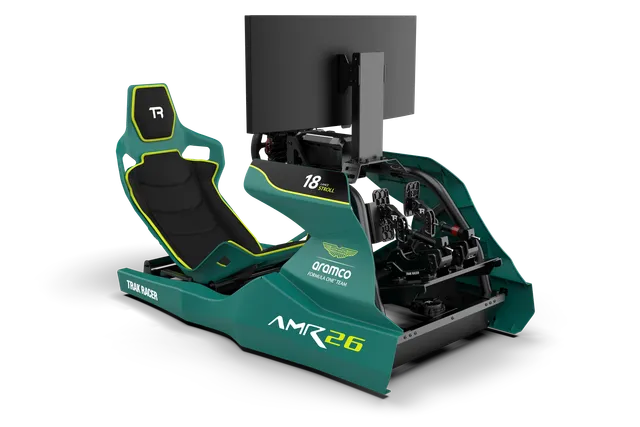 trak-racer-aston-martin-aramco-amr26-racing-simulator-formel-cockpit image 1