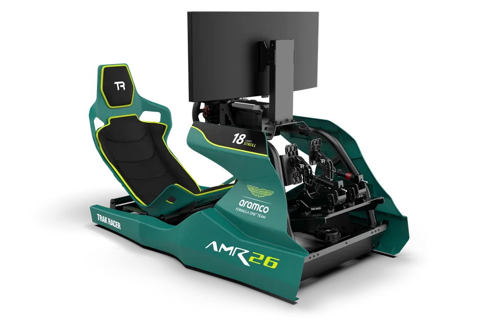 trak-racer-aston-martin-aramco-amr26-racing-simulator-formel-cockpit image 1