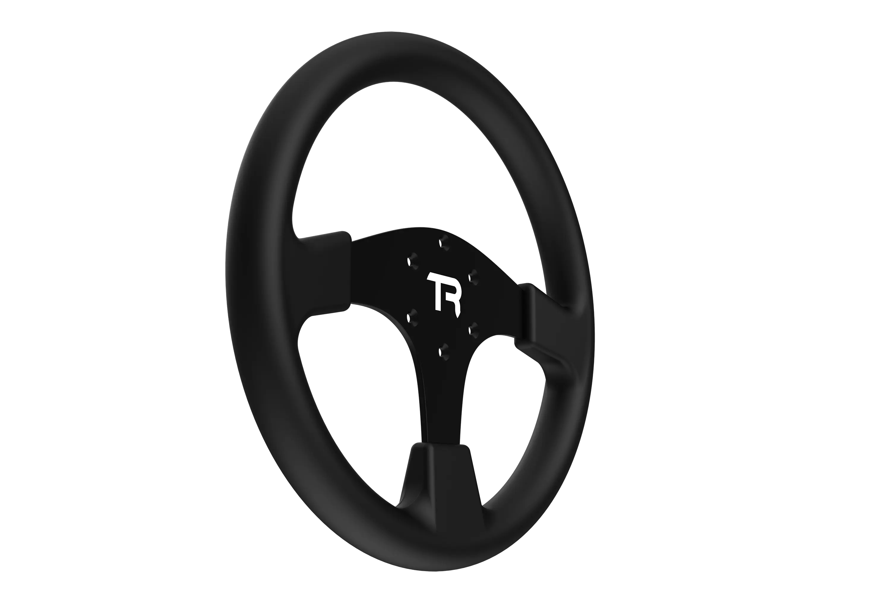 trak-racer-330mm-13-round-sim-racing-wheel-aluminium-mit-silicon-griffen image 2