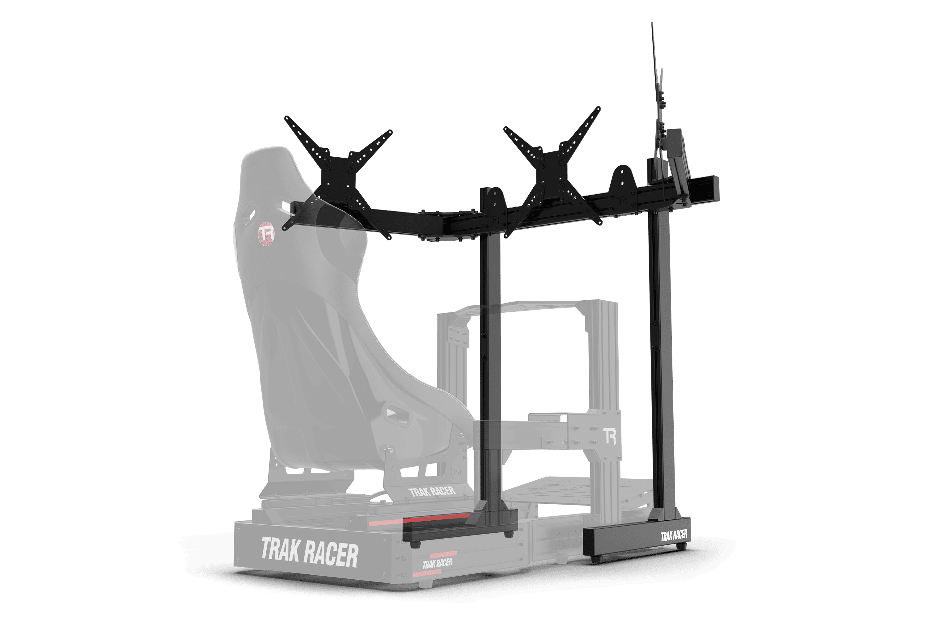 trak-racer-freistehender-triple-monitorst-nder-f-r-bis-zu-45-zoll image 5