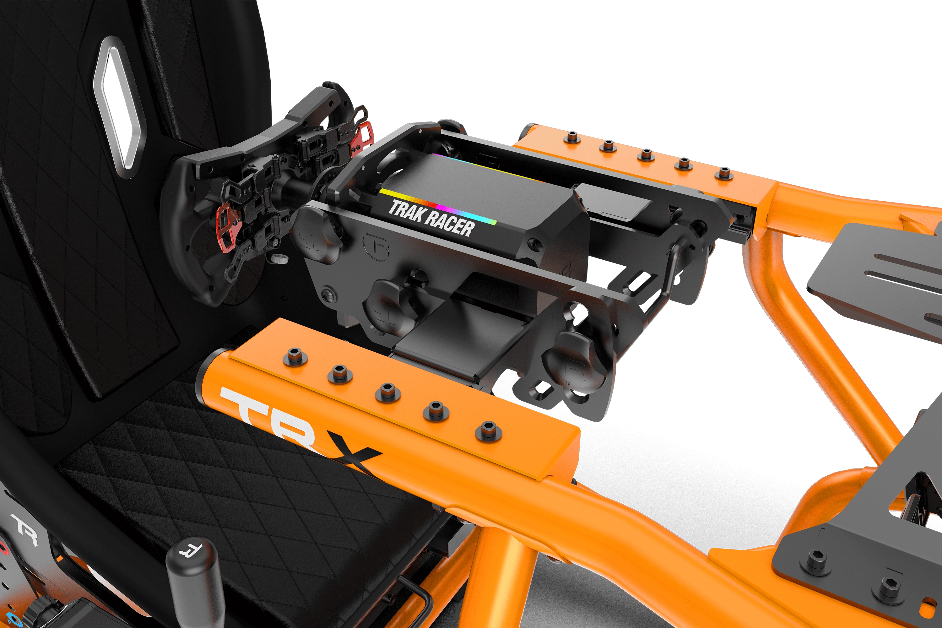 trak-racer-racing-trx-sunset-orange-rennsimulator-cockpit-gestell image 8