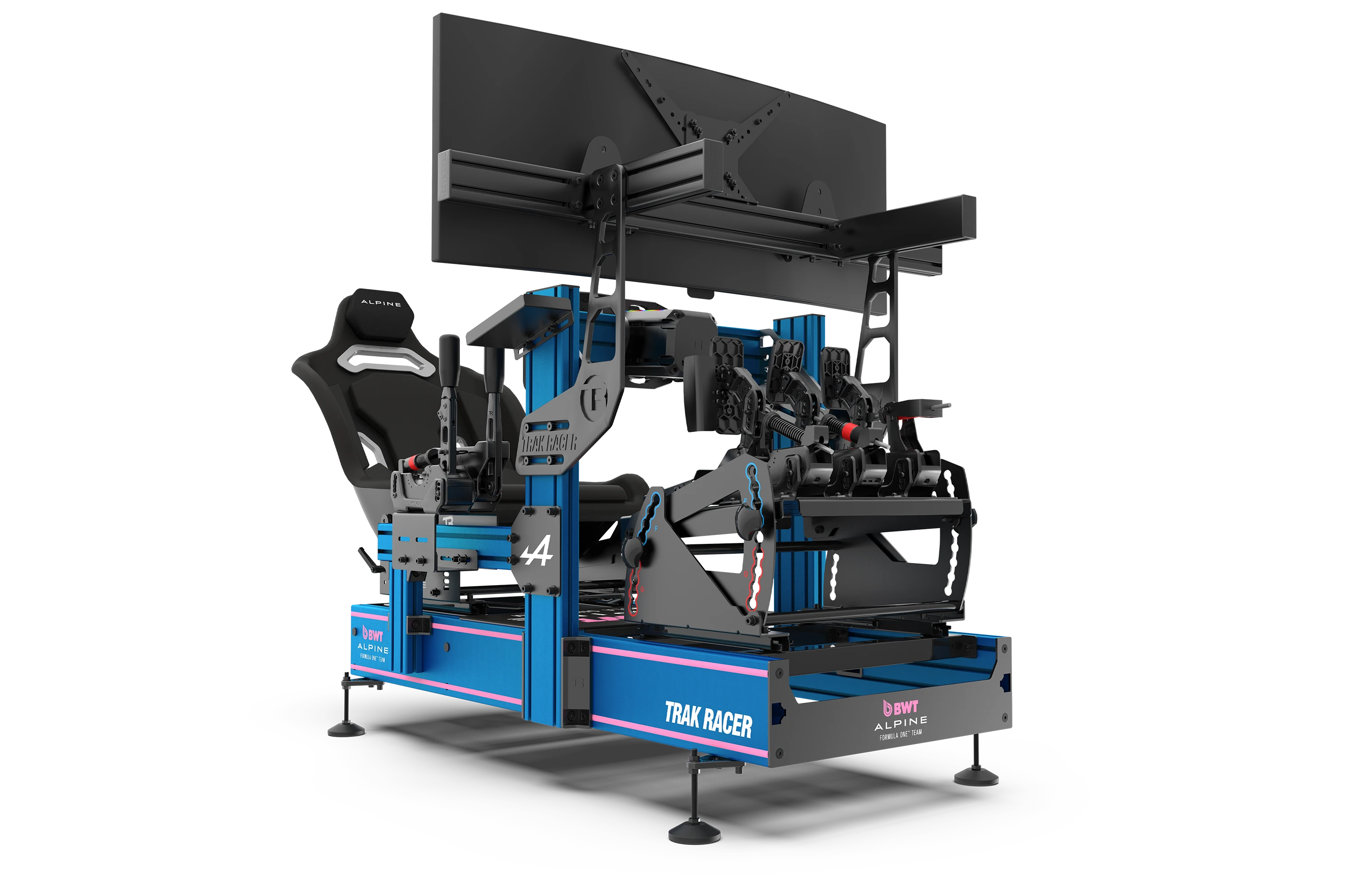 trak-racer-tra-hybrid-racing-simulator-bwt-alpine-formula-one-team-frame-only image 1