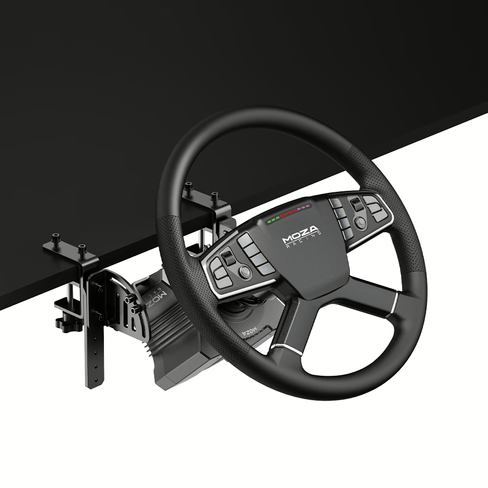 moza-racing-lkw-b-ndel-r5-wheelbase-tsw-lkw-lenkrad-sr-p-lite-pedale-komplettset image 3