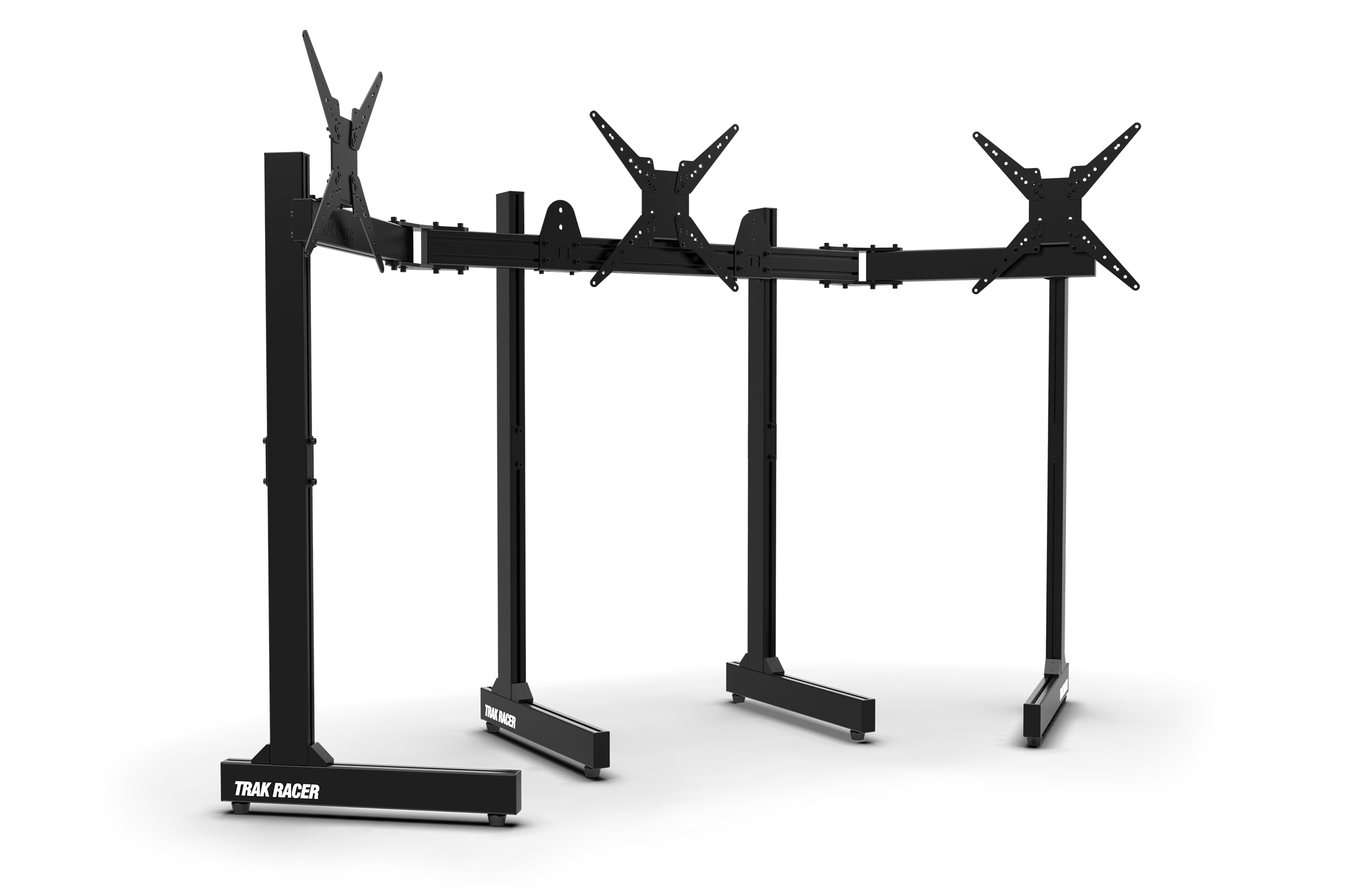 trak-racer-freestanding-triple-monitor-stand-3x-bis-55-f-r-sim-racing-flight-sim image 2