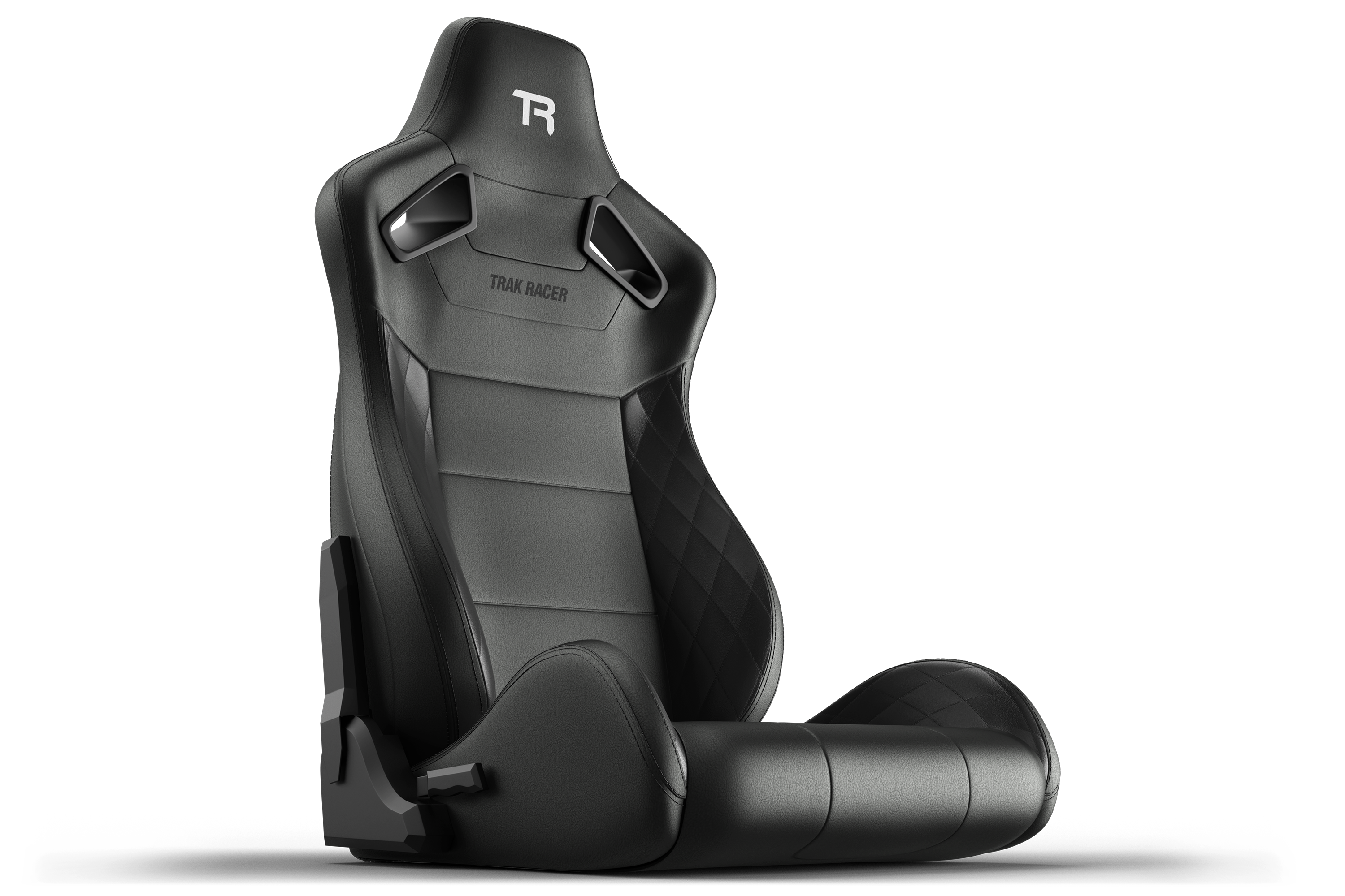 trak-racer-recliner-sim-racing-sitz-diamant-steppung-leder-optik-schwarz image 3