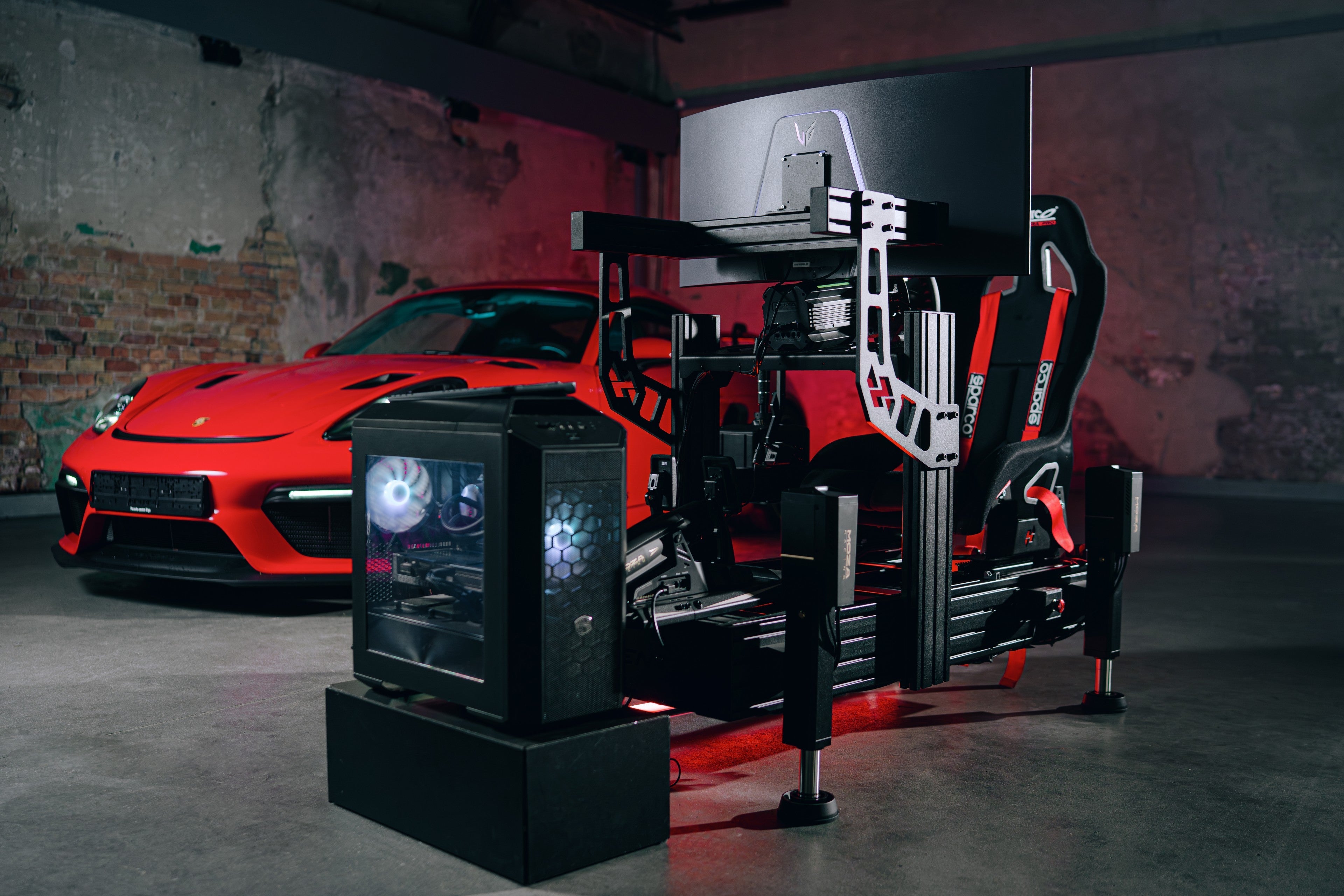 moza-racing-hma150-haptic-motion-system-4-aktuatoren-3-dof-motion-system image 2
