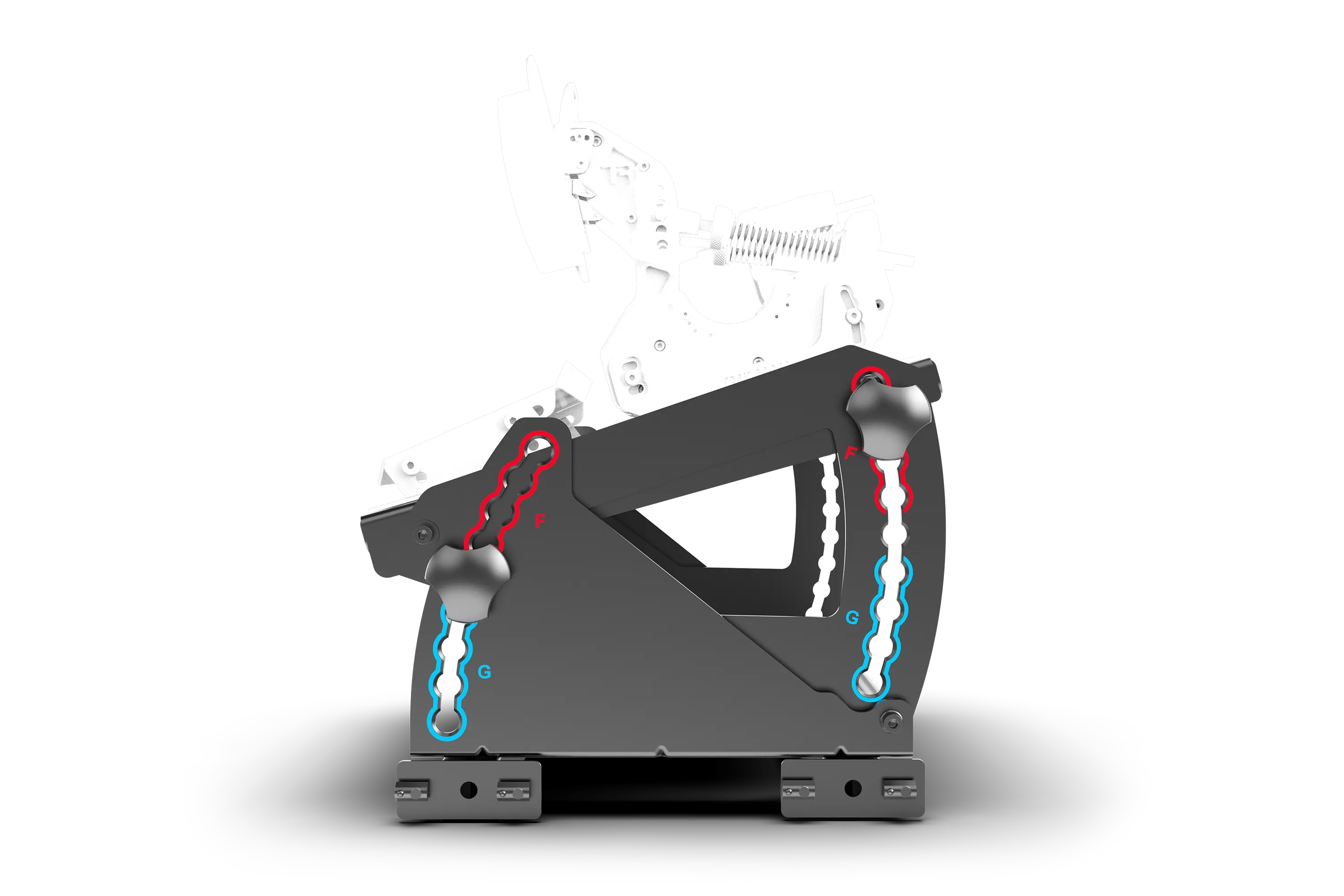 trak-racer-tool-free-pedal-mount-system-formula-gt-hybrid-f-r-extrusion-rigs image 5