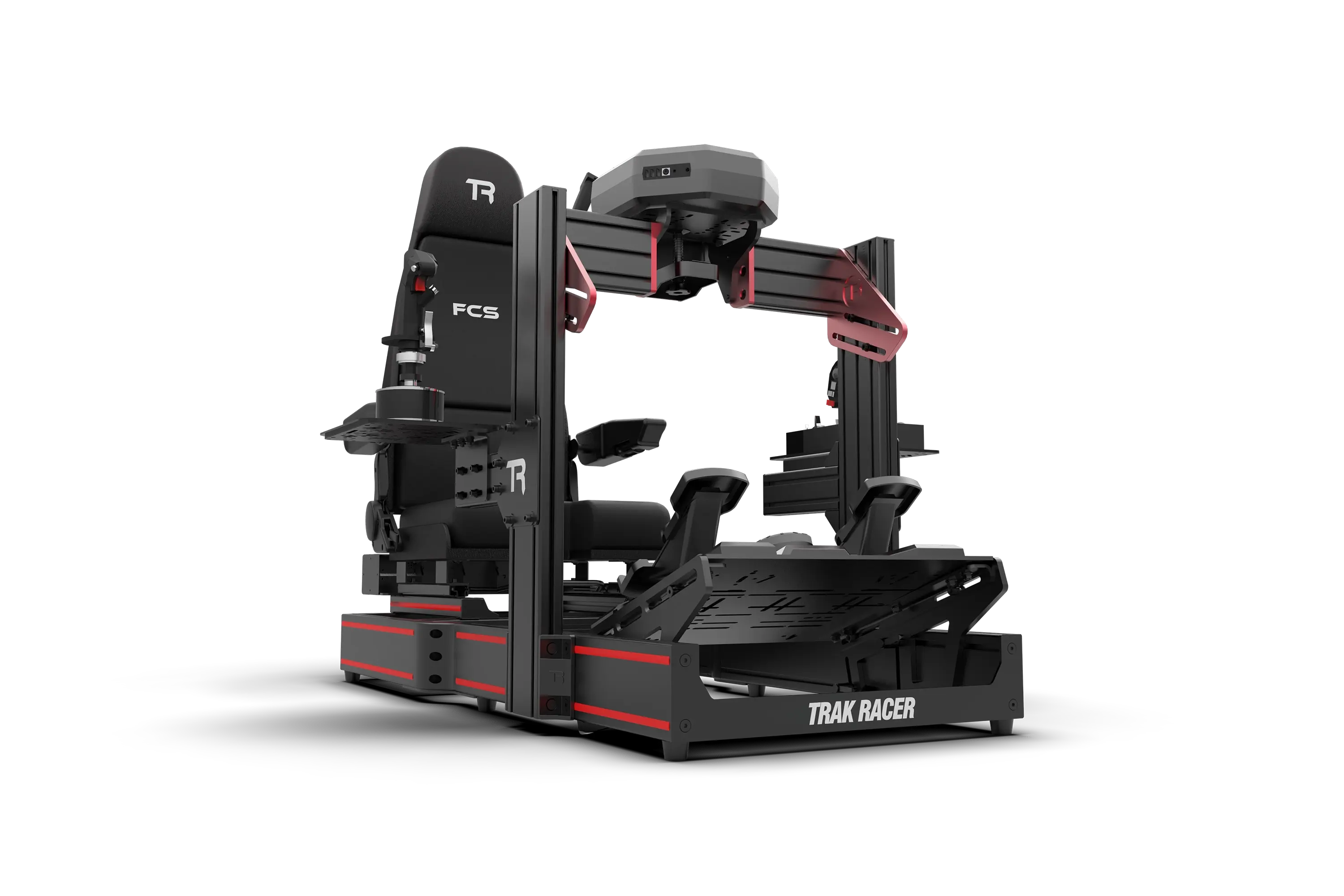 trak-racer-tr120s-flight-cockpit-mit-flight-sitz-aluminium-profil image 1