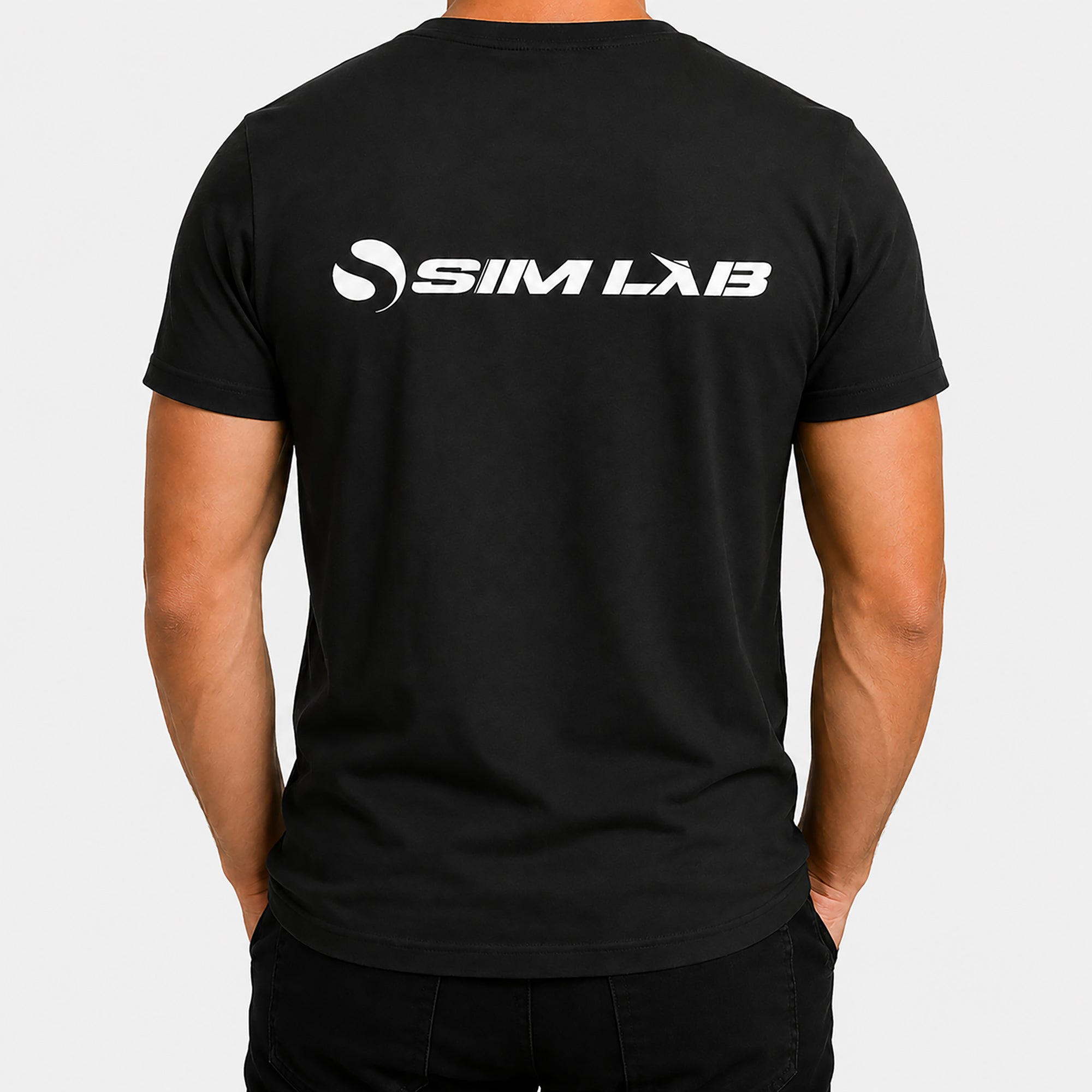 sim-lab-tee-t-shirt-baumwolle-schwarz image 2