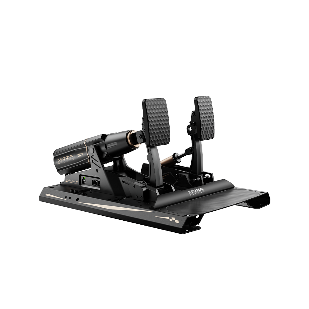 moza-racing-mbooster-aktives-pedalset-mit-crp2-gaspedal image 1