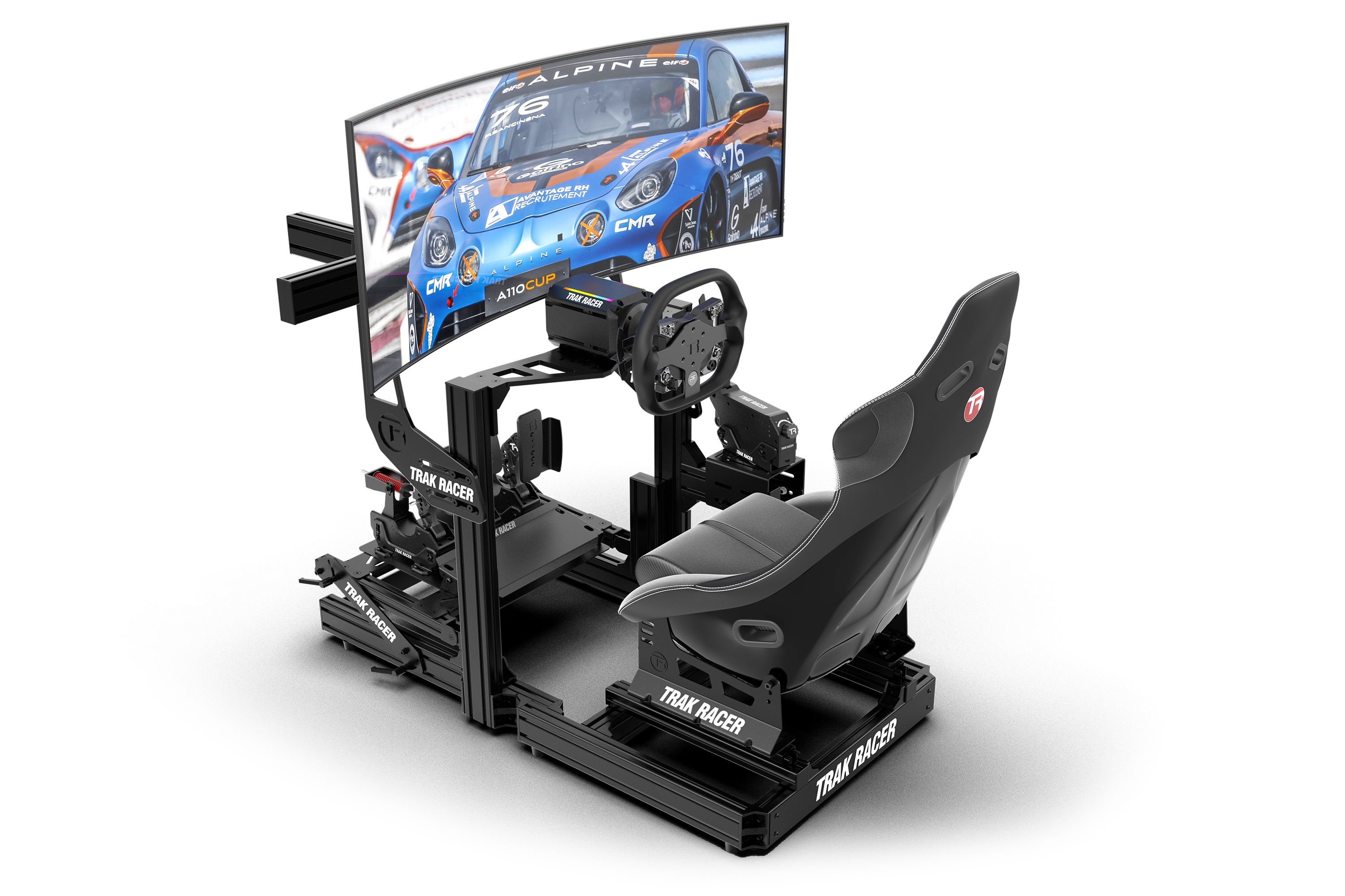 trak-racer-tr80s-racing-simulator-aluminium-sim-racing-cockpit image 6
