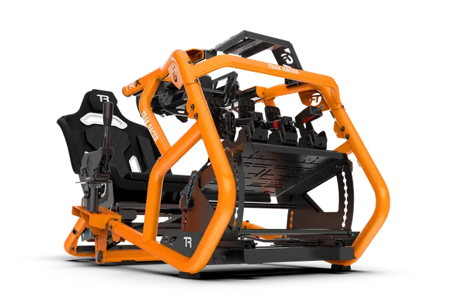 trak-racer-racing-trx-sunset-orange-rennsimulator-cockpit-gestell image 1