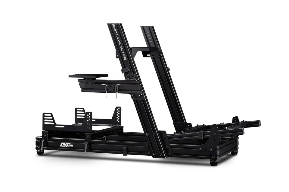 next-level-racing-gtelite-aluminium-simulator-cockpit-wheel-plate-edition image 1