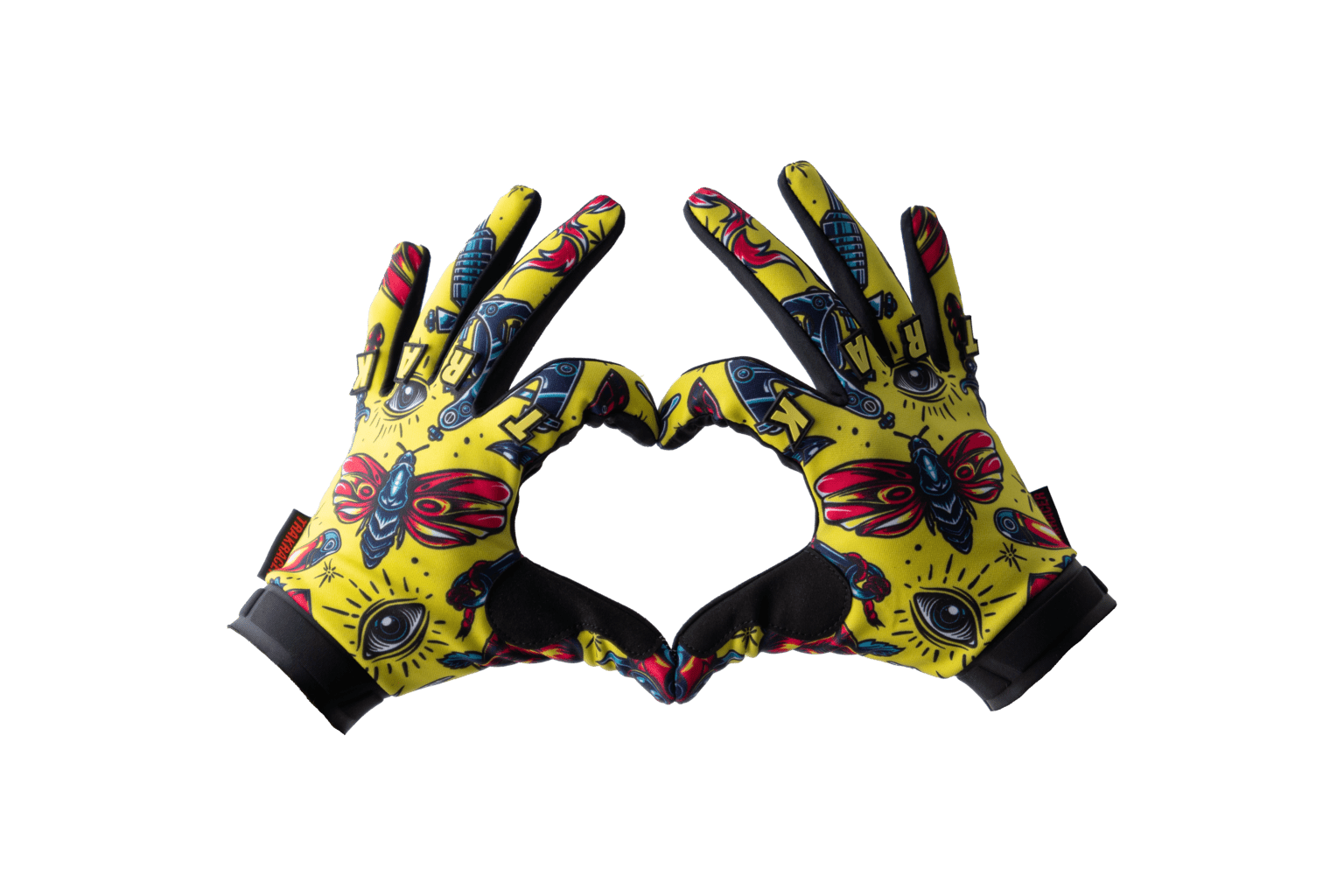 trak-racer-multi-use-sim-racing-handschuhe-gelb image 1
