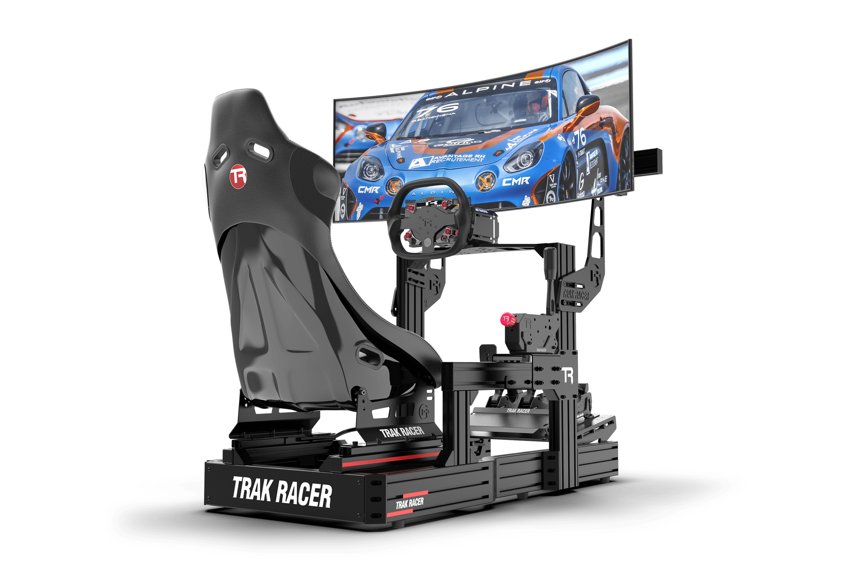 trak-racer-cockpit-mounted-single-monitor-stand-f-r-sim-racing-flight-sim-bis-80 image 1