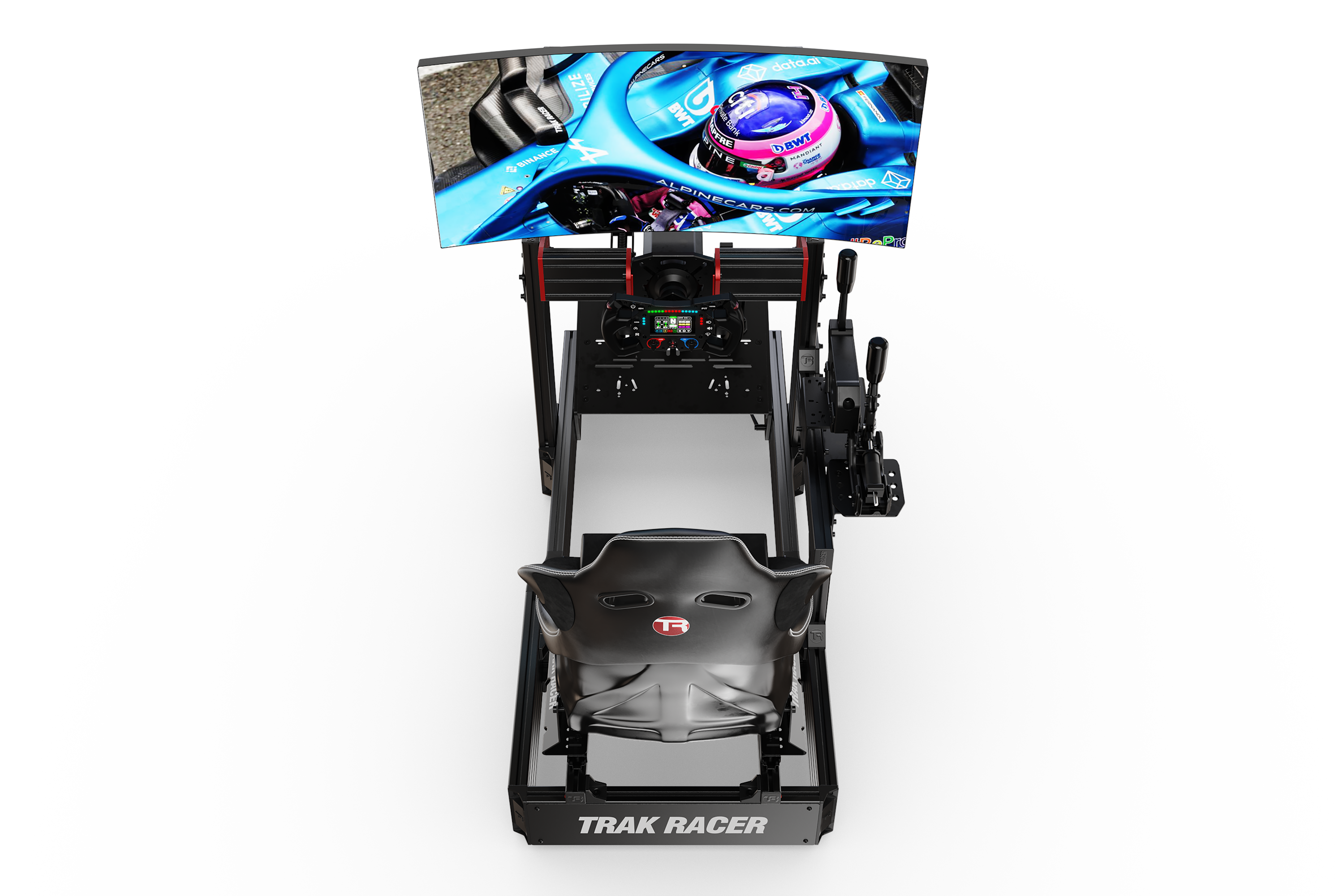 trak-racer-cockpit-single-monitorst-nder-lite-580mm-bis-60-zoll image 4