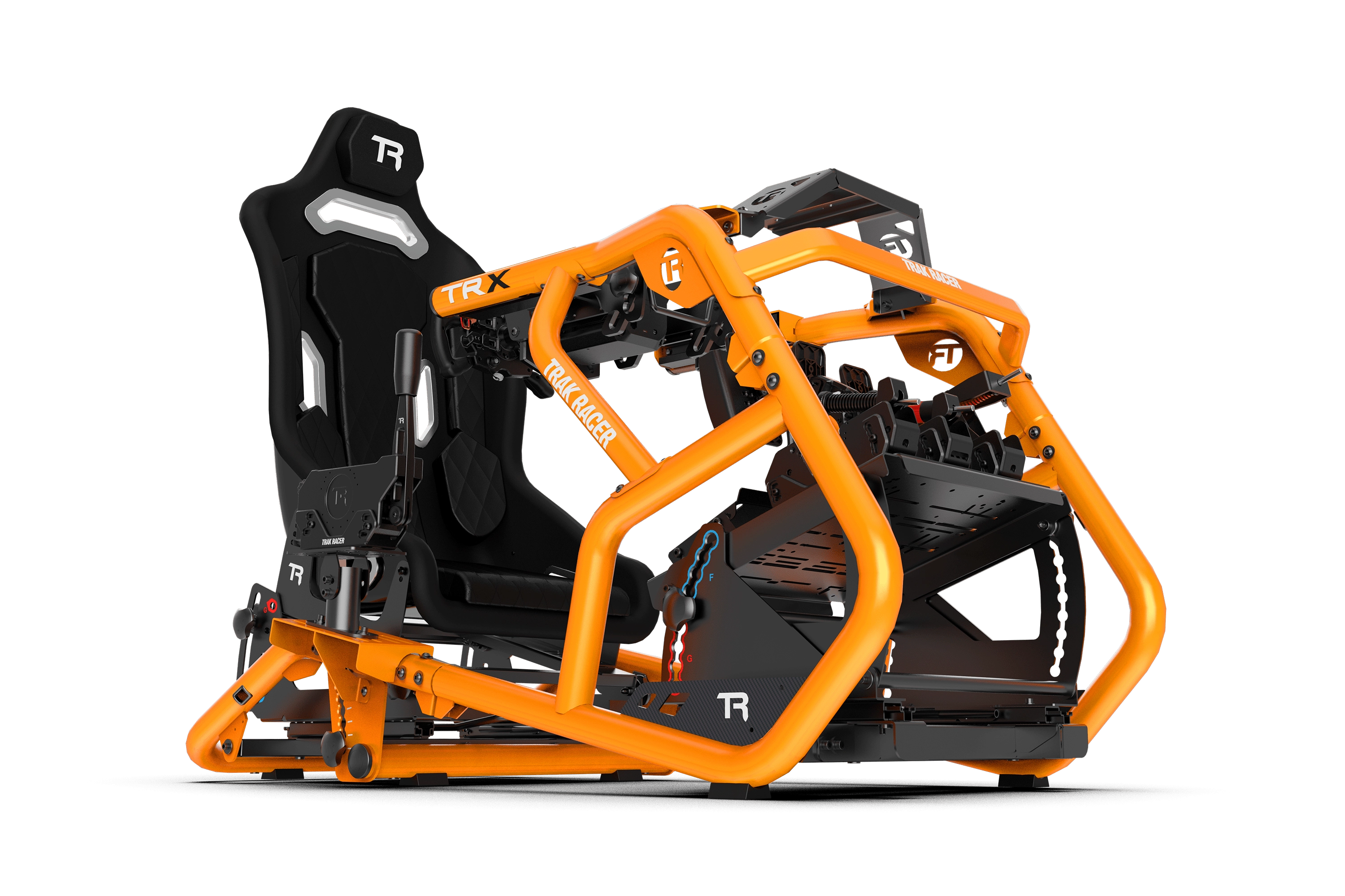 trak-racer-racing-trx-sunset-orange-rennsimulator-cockpit-gestell image 3