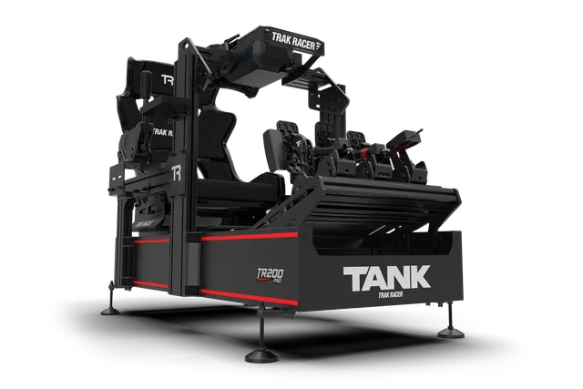 trak-racer-tr200-pro-tank-racing-simulator-cockpit-200-mm-alu-rahmen image 1