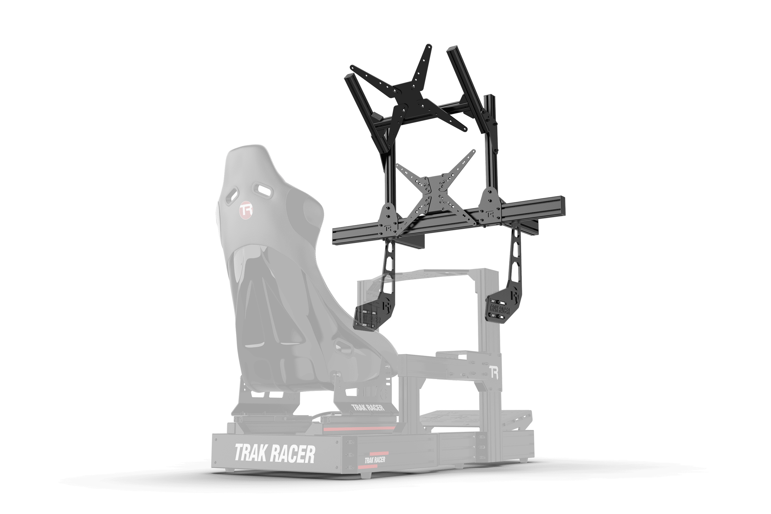 trak-racer-cockpit-dual-monitorst-nder-2-monitore-bis-80-zoll-f-r-sim-racing-flu image 6