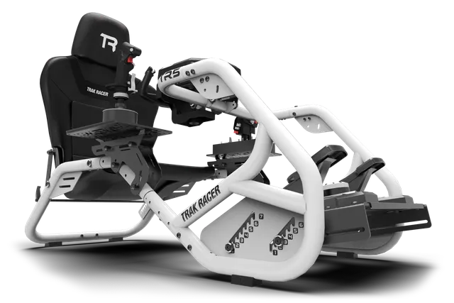 trak-racer-tr5-flight-simulator-cockpit-mit-tr-fs5-dual-mount image 1