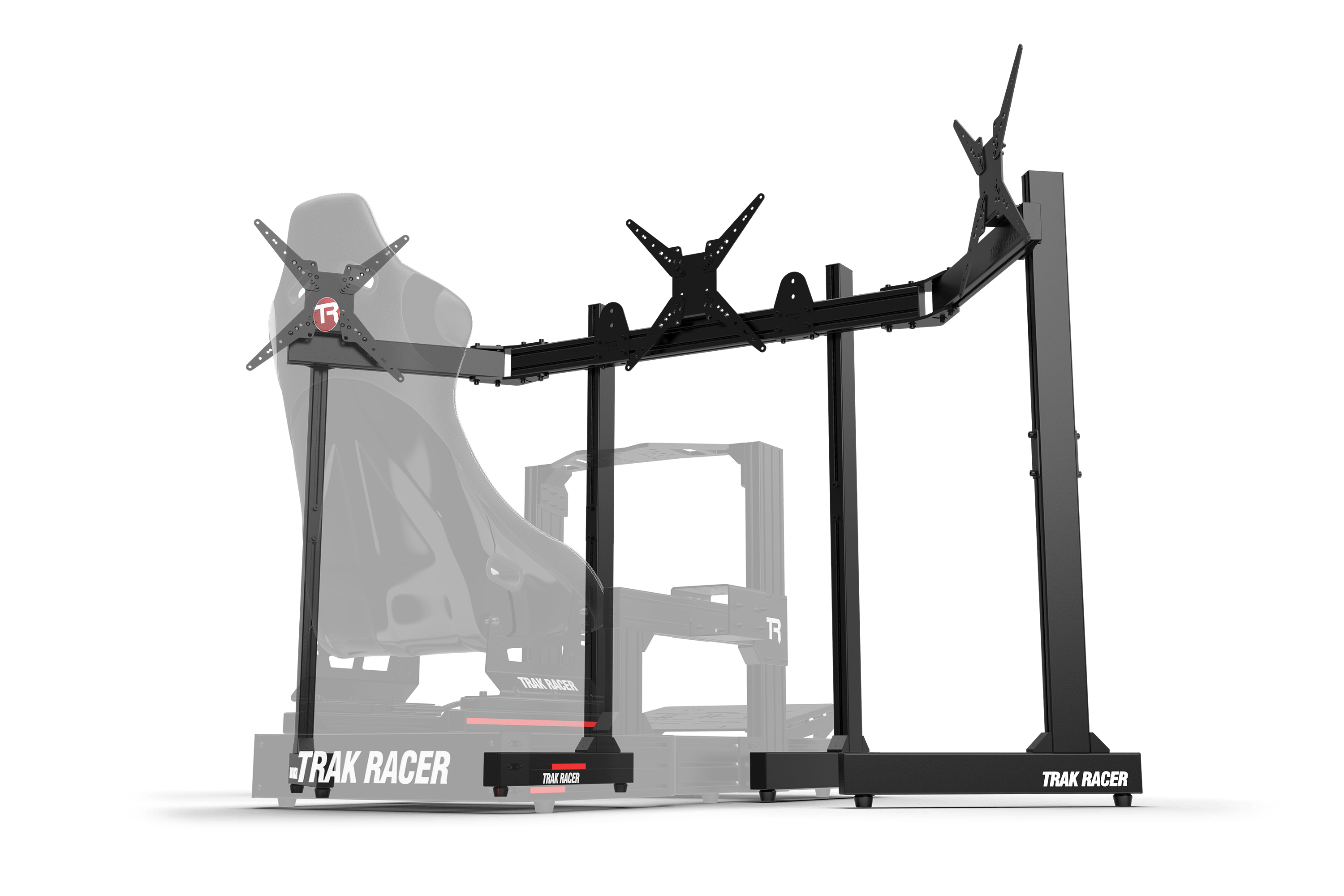 trak-racer-freestanding-triple-monitor-stand-3x-bis-55-f-r-sim-racing-flight-sim image 6