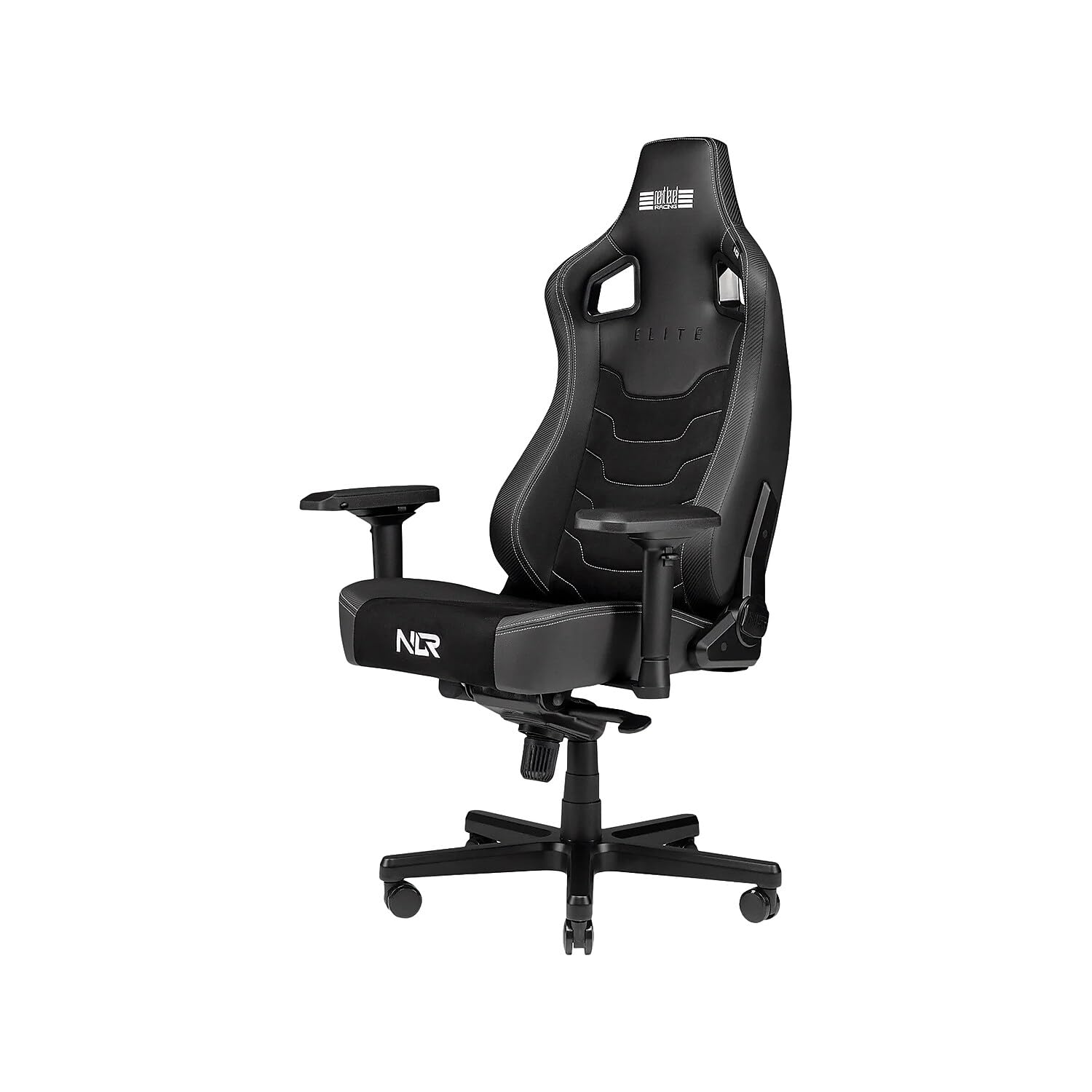 next-level-racing-elite-gaming-chair-black-leather-suede-edition-gaming-sitz image 3