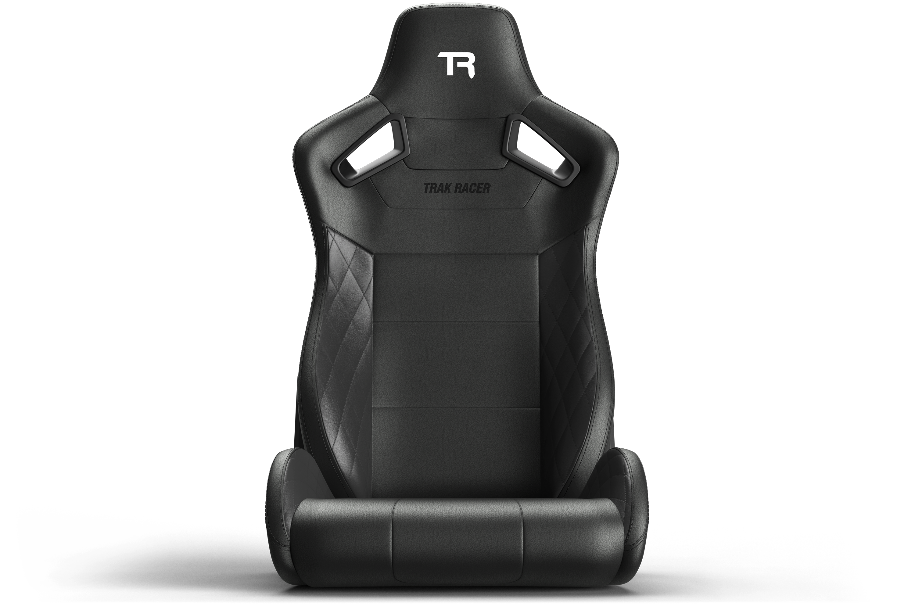 trak-racer-recliner-sim-racing-sitz-diamant-steppung-leder-optik-schwarz image 1