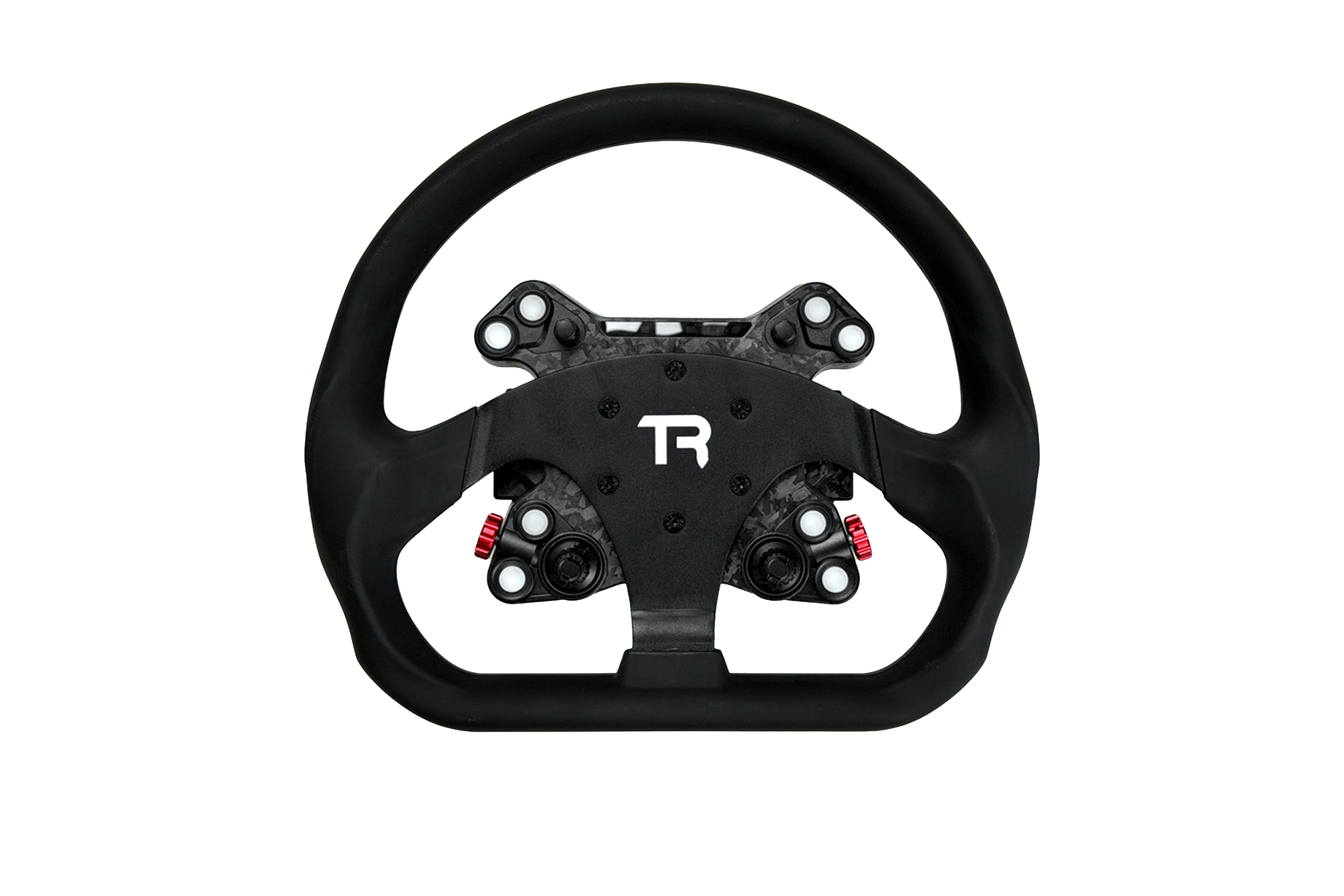 trak-racer-330mm-flat-bottom-gt-sim-racing-lenkrad-aluminium-mit-silikon-griffen image 7