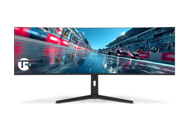 trak-racer-49-ips-144hz-dfhd-super-ultrawide-curved-gaming-monitor-32-9 image 1