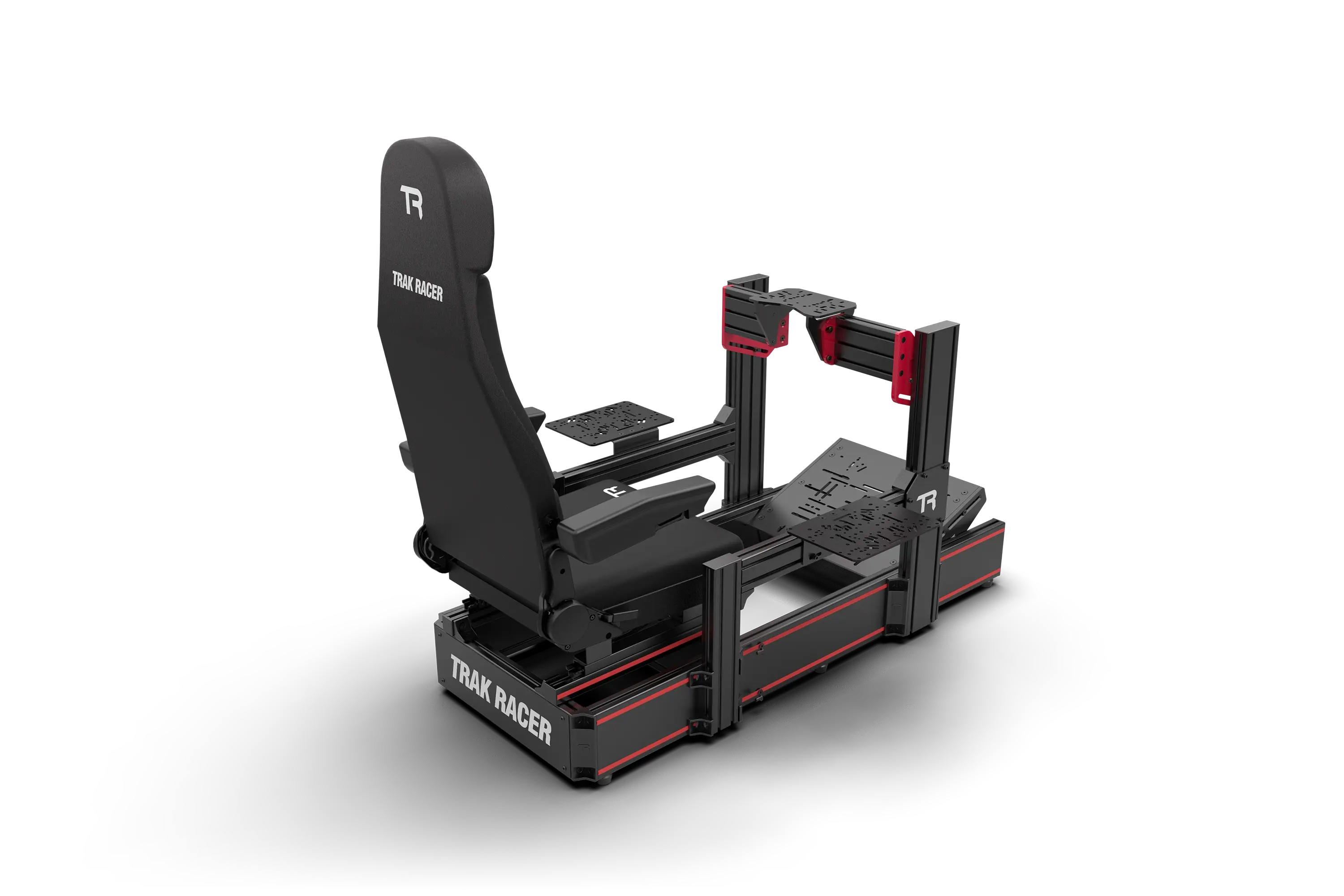 trak-racer-tr160-flight-cockpit-mit-flight-seat-alu-profil-simulator image 1