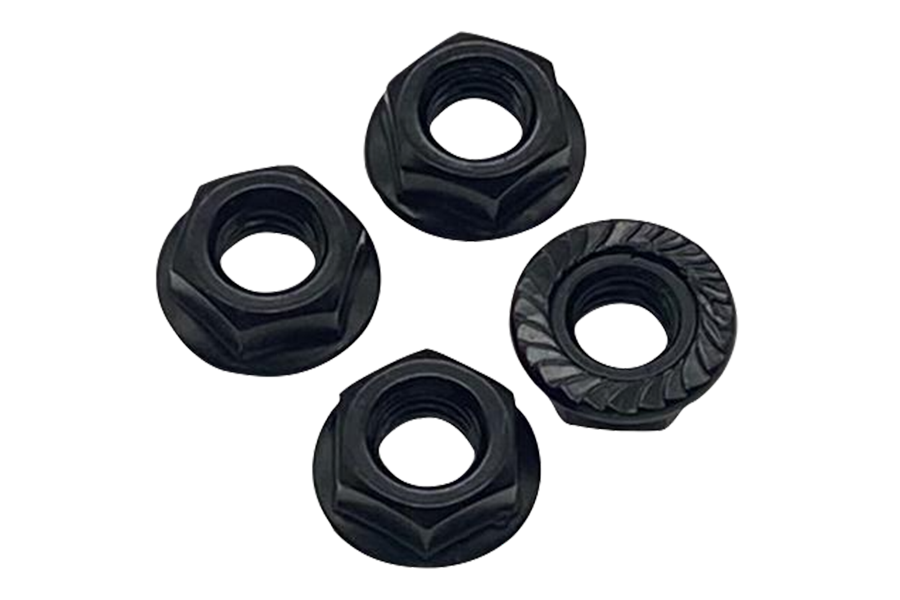 trak-racer-m8-flanschmuttern-4er-set image 1