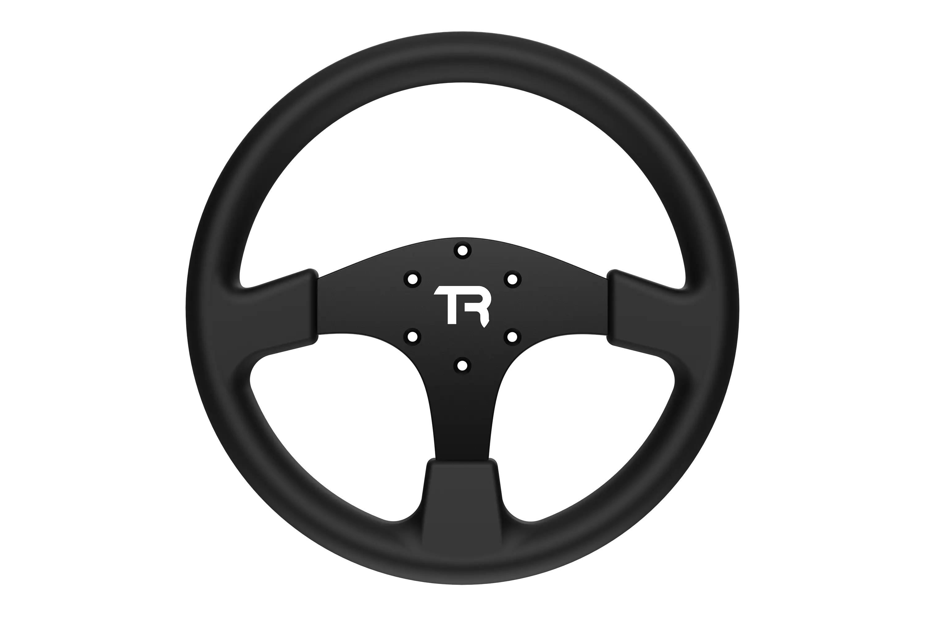 trak-racer-330mm-13-round-sim-racing-wheel-aluminium-mit-silicon-griffen image 1